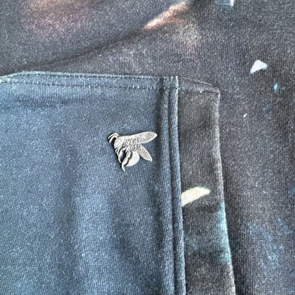 Men Akoo x ali 100% AUTHENTIC sz Medium Pullover Hoodie Sweater Multicolor Men’s - Picture 3 of 10